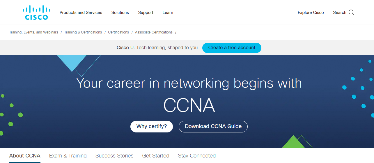 CISCO CERTIFICATION CCNA 1 2 3